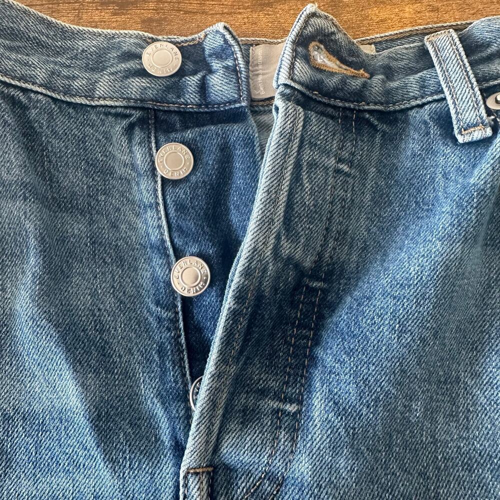 Everlane The '90s Cheeky Jean Vintage Mid Blue Size 27 Regular EUC - Picture 9 of 9